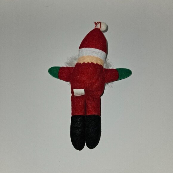 VTG Dan Brechner Santa Claus Plush Ornament 7" Stuffed Toy Christmas Tree Decor - Picture 5 of 8